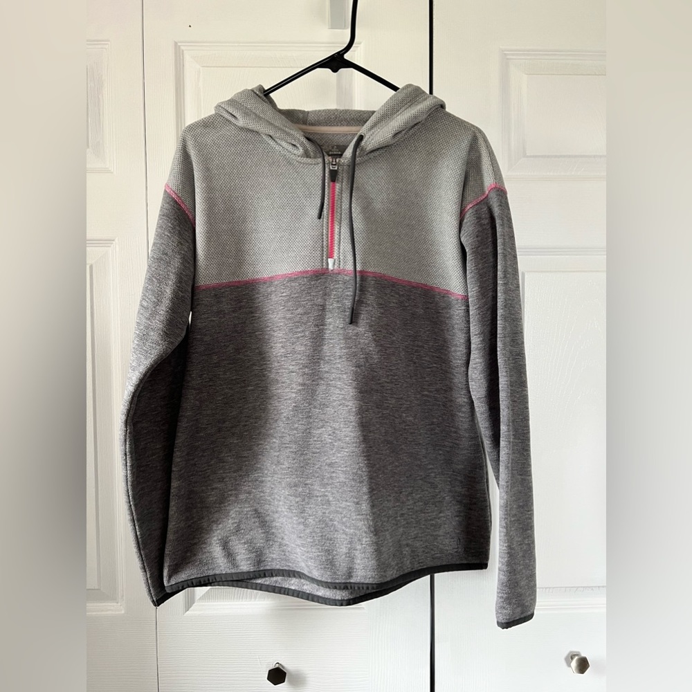 Prana Liora Fleece Hoodie - gravel colored Women's Size Large